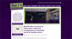 Desktop Screenshot of new2udecor.com