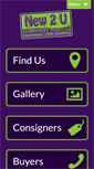 Mobile Screenshot of new2udecor.com